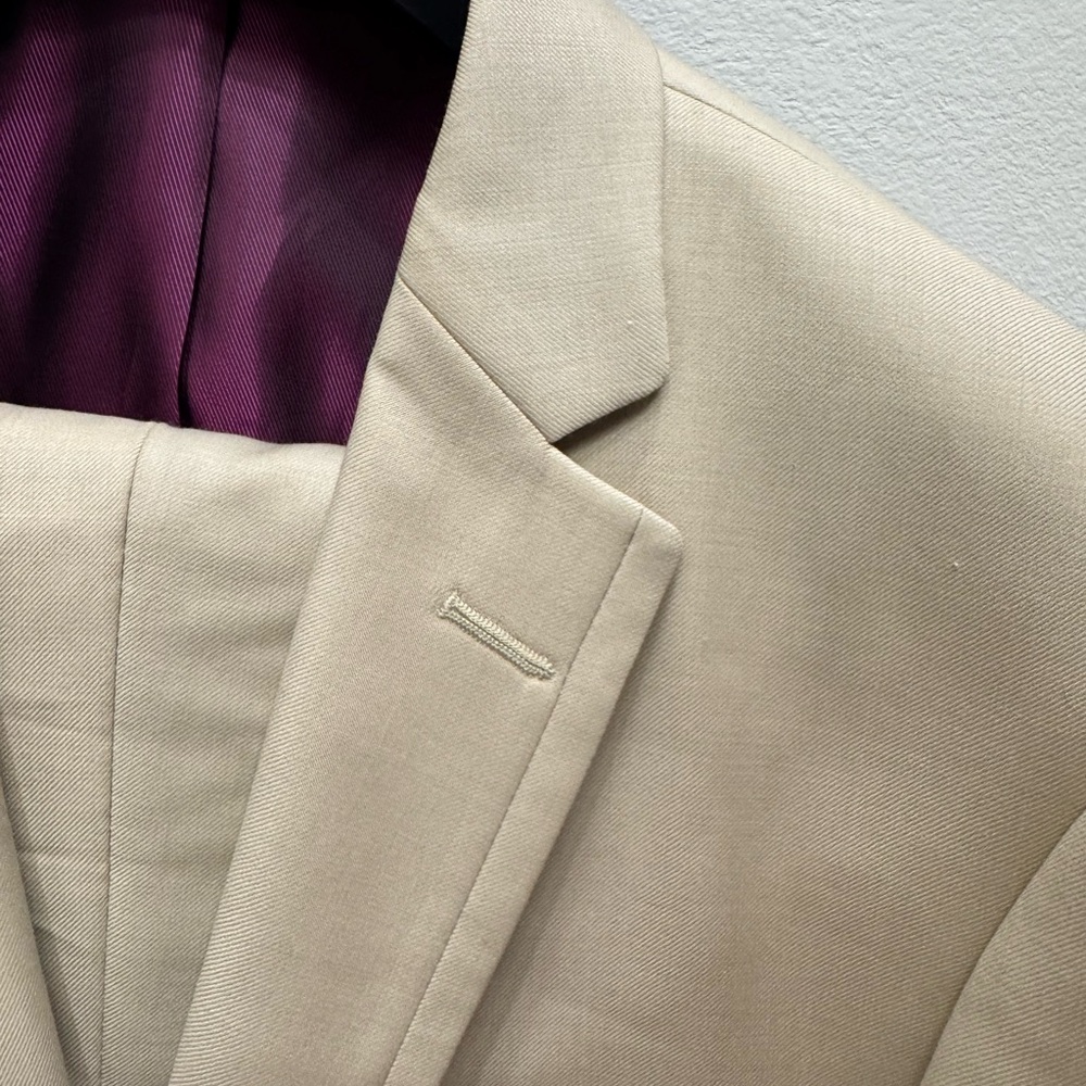 Zanetti Men's Light Beige Suit